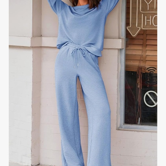 Blue Women's Two Piece Tracksuit - Picture 3 of 5